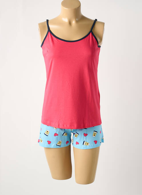 Pijamale scurte roșu RINGELLA femeie