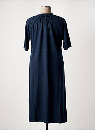 Rochie midi mâneci scurte mâneci scurte albastru SHEEGO femeie