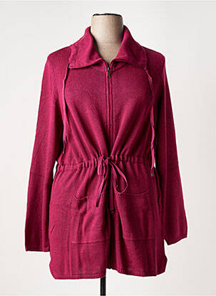 Vestă cu mâneci lungi roz SHEEGO femeie