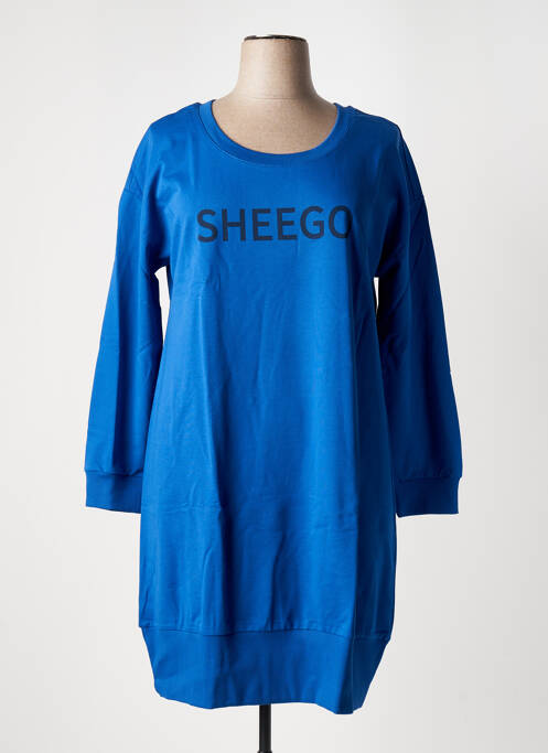 Rochie midi albastru SHEEGO femeie