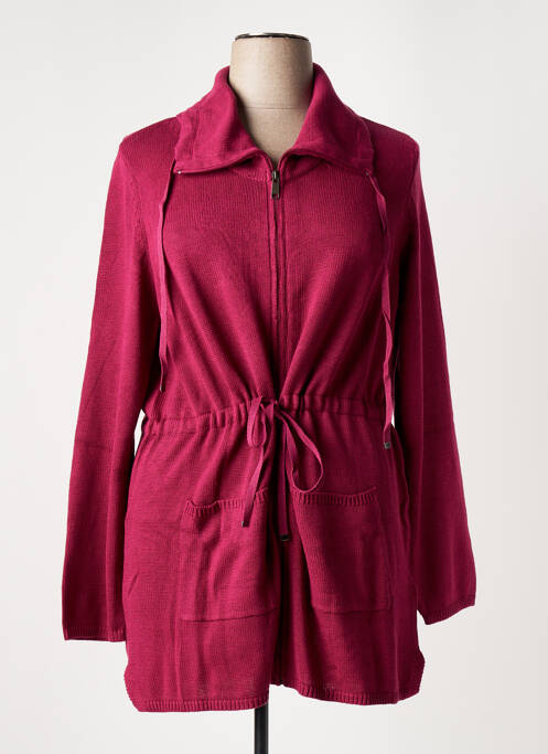 Vestă cu mâneci lungi roz SHEEGO femeie