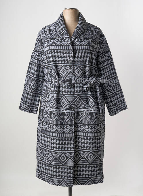 Palton lung negru SHEEGO femeie