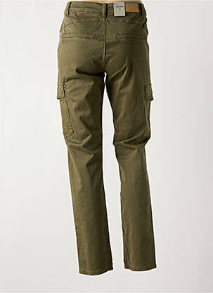 Pantalon cargo croială dreaptă verde CREAM femeie