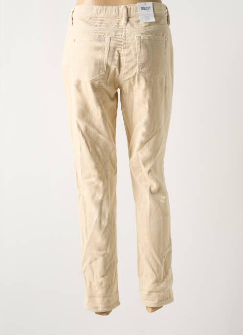 Pantalon drept bej C'EST BEAU LA VIE femeie