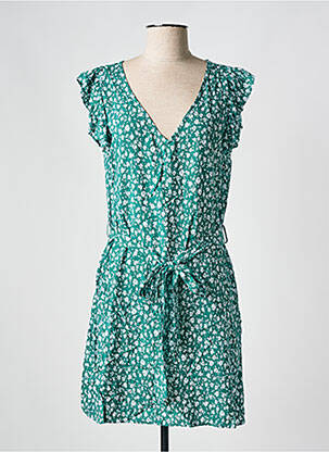 Rochie scurtă mâneci scurte mâneci scurte verde MOLLY BRACKEN femeie