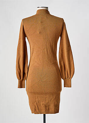Rochie pulover elasticitate mâneci lungi maro MOLLY BRACKEN femeie