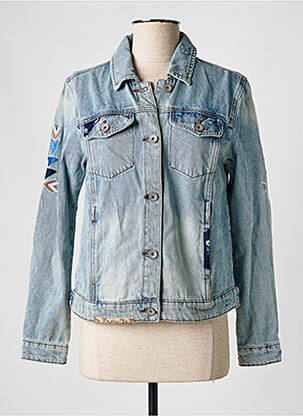 Jachete casual buzunare albastru CREAM femeie