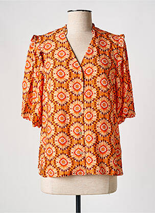 Cămașă portocaliu C'EST BEAU LA VIE femeie