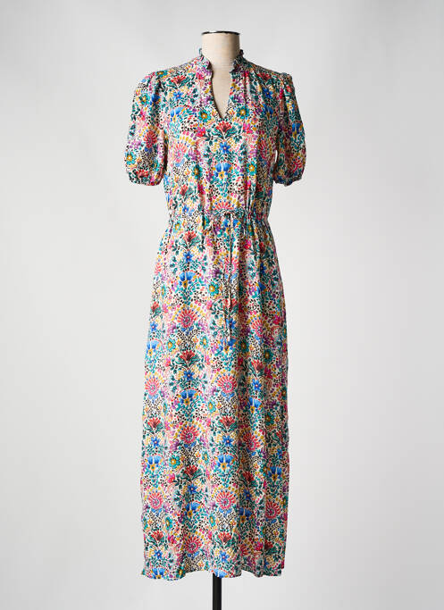 Rochie lungă albastru C'EST BEAU LA VIE femeie