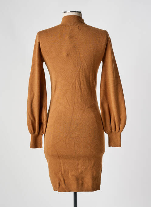 Rochie pulover maro MOLLY BRACKEN femeie