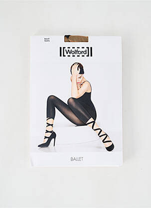 Colanți negru WOLFORD femeie