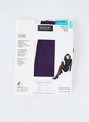 Colanți elasticitate violet KUNERT femeie