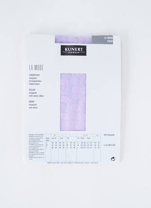 Colanți violet KUNERT femeie