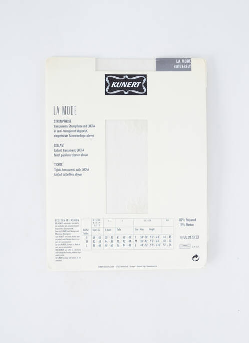 Colanți alb KUNERT femeie