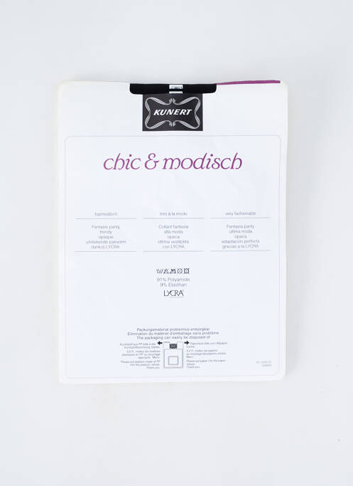 Colanți negru KUNERT femeie