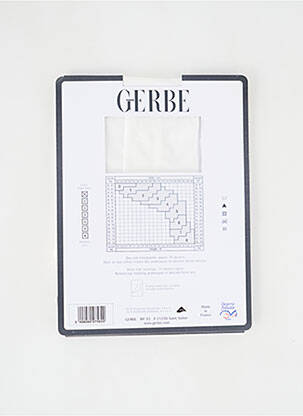 Colanți elasticitate alb GERBE femeie