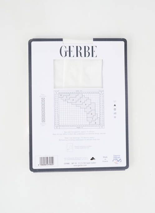 Colanți alb GERBE femeie