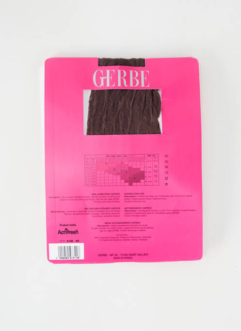 Colanți maro GERBE femeie