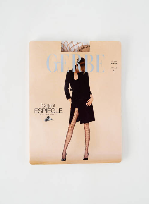 Colanți bej GERBE femeie