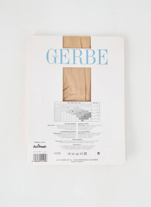 Colanți piele GERBE femeie