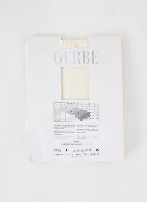 Colanți bej GERBE femeie