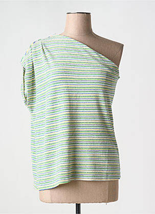 Top verde CORNER femeie