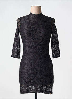 Top croială cambrată mâneci 3/4 negru GUESS femeie