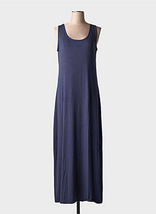 Rochie lungă albastru RENDEZ-VOUS femeie