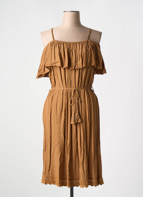 Rochie midi maro XT STUDIO femeie