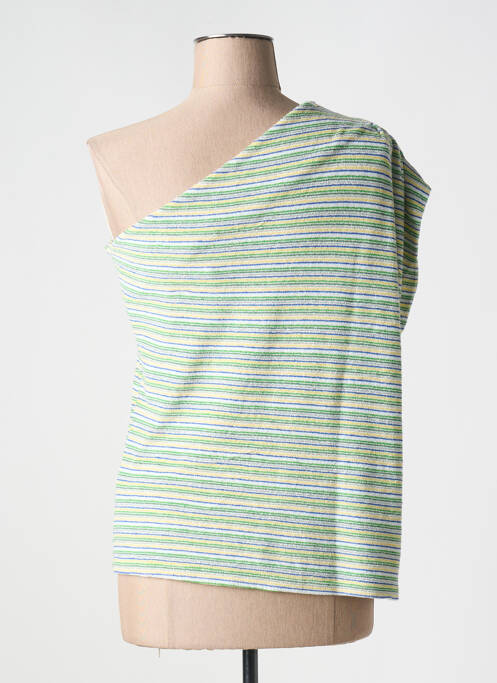 Top verde CORNER femeie