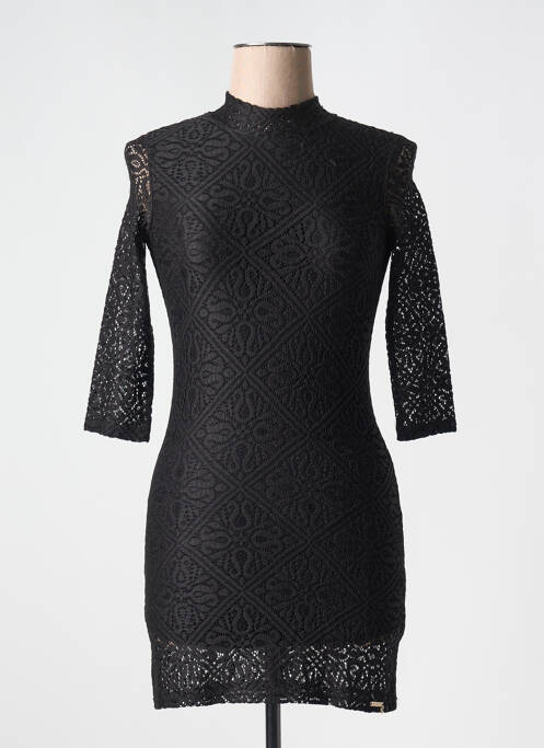 Top negru GUESS femeie