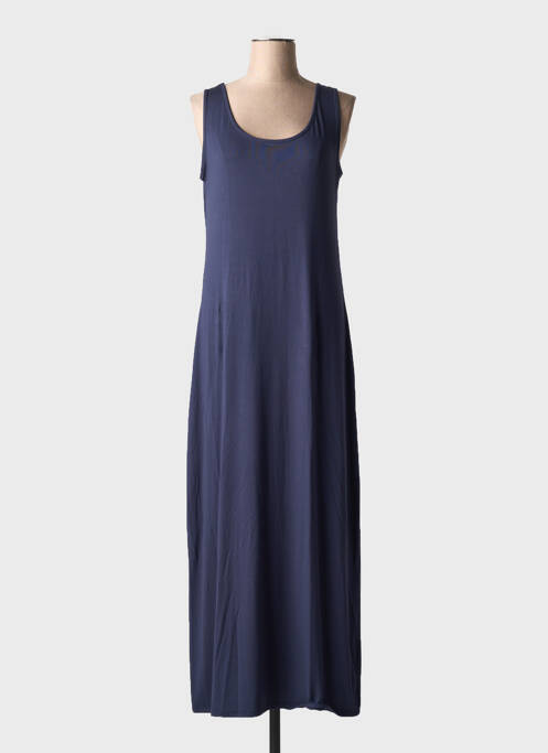 Rochie lungă albastru RENDEZ-VOUS femeie