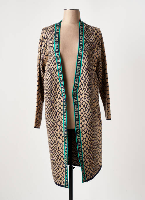 Vestă cu mâneci lungi bej TUZZI femeie