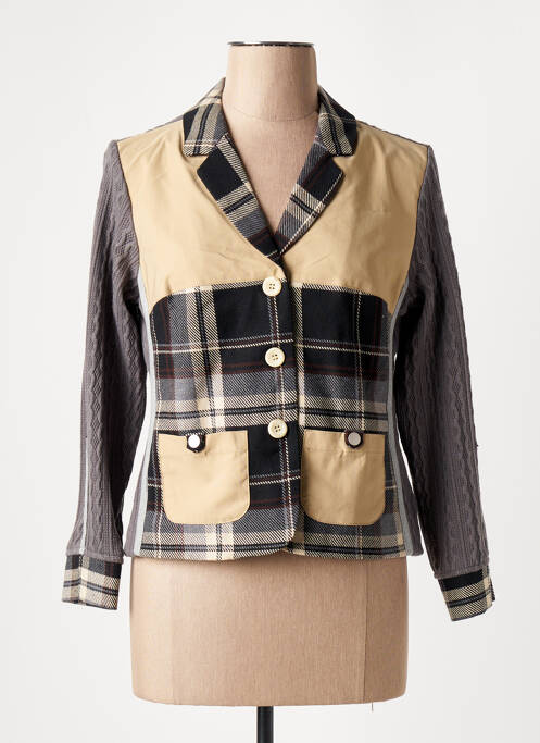 Sacou gri POUPEE CHIC femeie