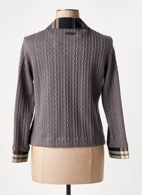 Sacou gri POUPEE CHIC femeie