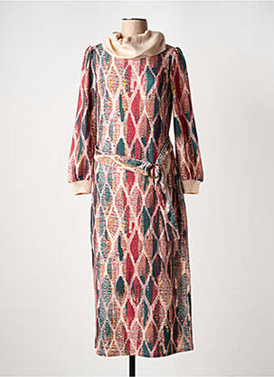 Rochie lungă roz K-DESIGN femeie