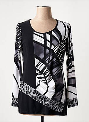 Tricou mâneci lungi mâneci lungi negru PICADILLY femeie