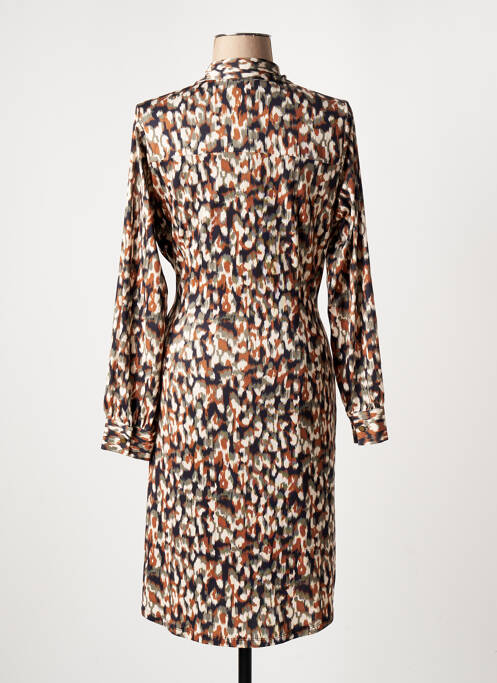 Rochie midi maro K-DESIGN femeie