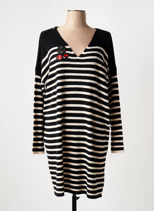 Rochie pulover negru ANANKE femeie