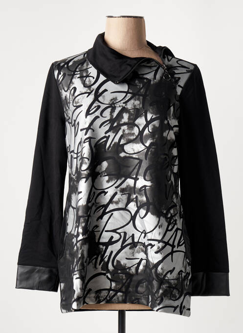 Tunică mâneci lungi negru DOLCEZZA femeie