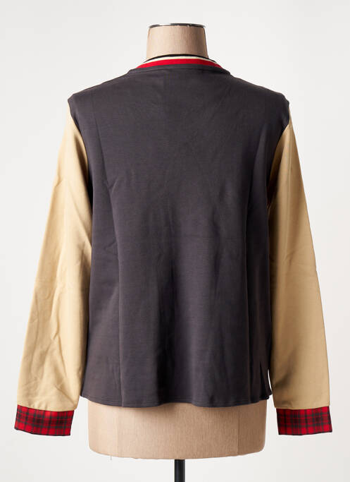 Hanorac bej POUPEE CHIC femeie