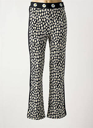 Pantalon evazat negru POUPEE CHIC femeie