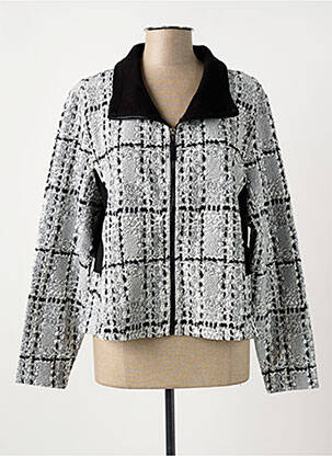 Jachete casual buzunare gri DOLCEZZA femeie