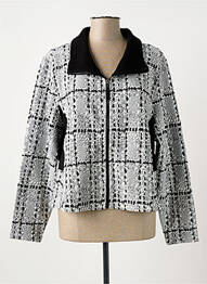 Jachete casual buzunare gri DOLCEZZA femme