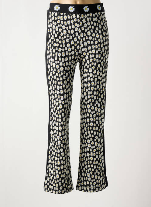 Pantalon evazat negru POUPEE CHIC femeie