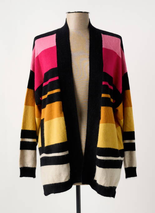 Vestă cu mâneci lungi negru FUEGO WOMAN femeie