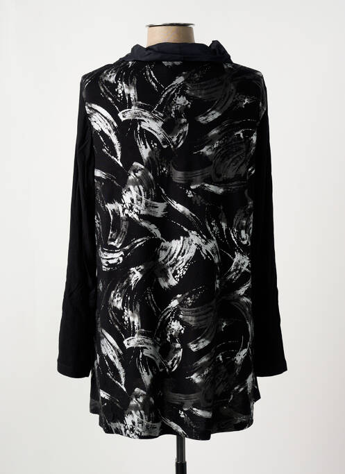 Tunică mâneci lungi negru DOLCEZZA femeie