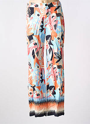 Pantalon drept albastru ANNA MONTANA femeie