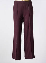 Pantalon drept elasticitate mărime normală violet ANNA MONTANA femme