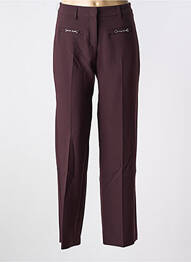 Pantalon drept elasticitate mărime normală violet ANNA MONTANA femme